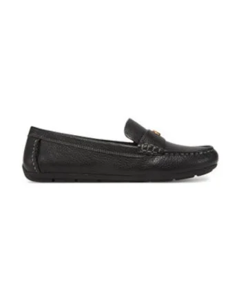 Mocasini dama,  piele naturala, negru, confortabili,