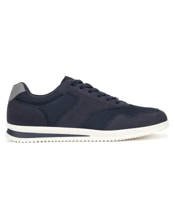 Tenisi barbati,  bleumarin, material textil, inchidere cu siret,