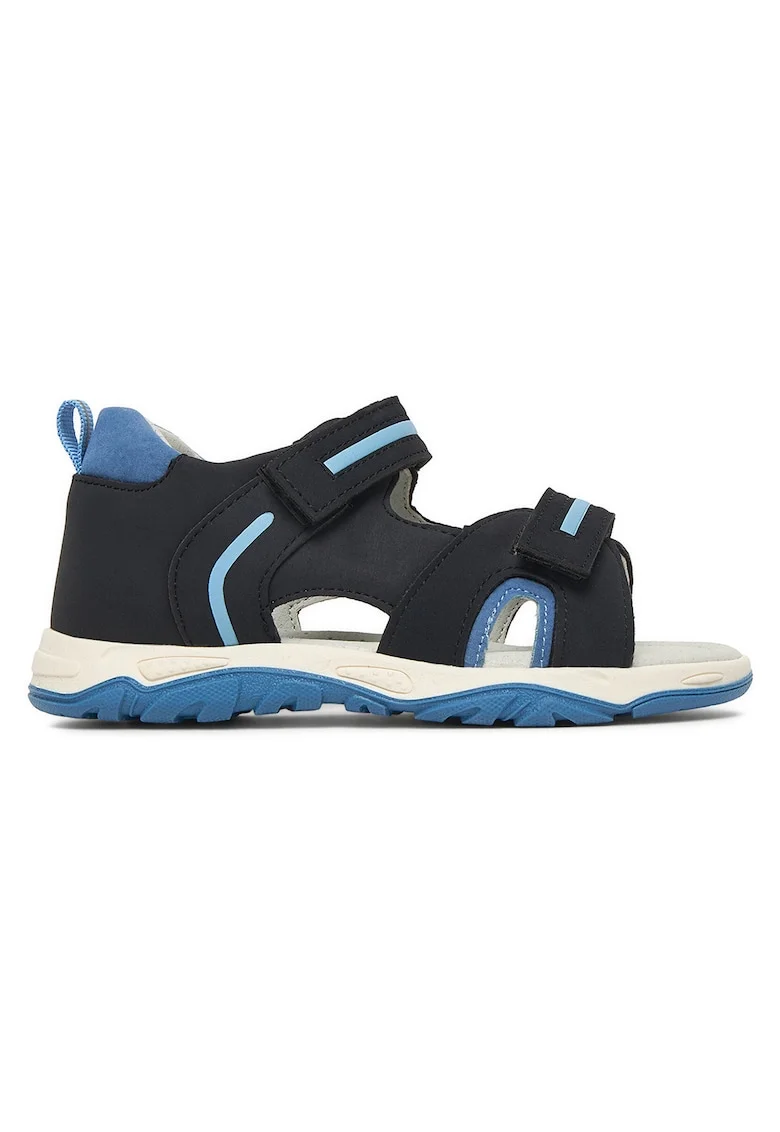 Sandale,  bleumarin, sintetic, sistem inchidere Velcro, baieti