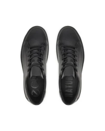 Tenisi barbati 305538161,  Piele naturala, Negru