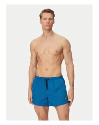 Pantaloni scurti de baie barbati,  albastru, uscare rapida, poliamida