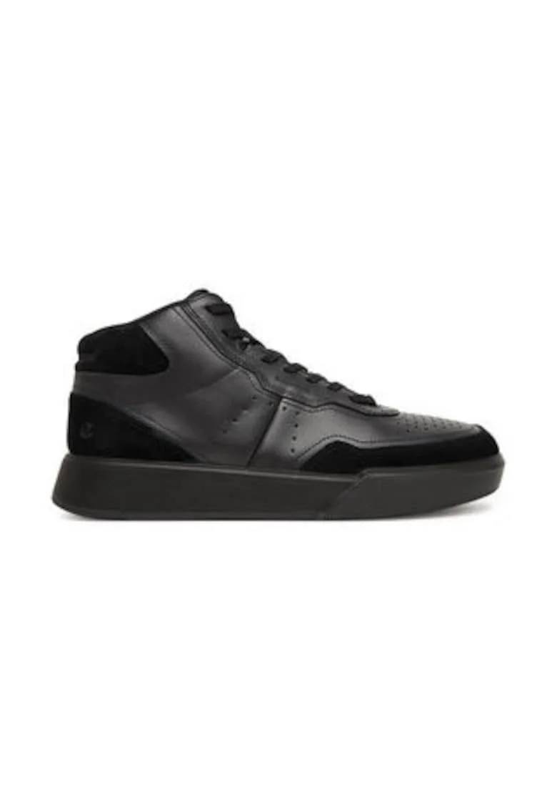 Tenisi barbati 305538192,  Piele naturala, Negru