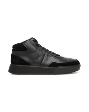 Tenisi barbati 305538192,  Piele naturala, Negru