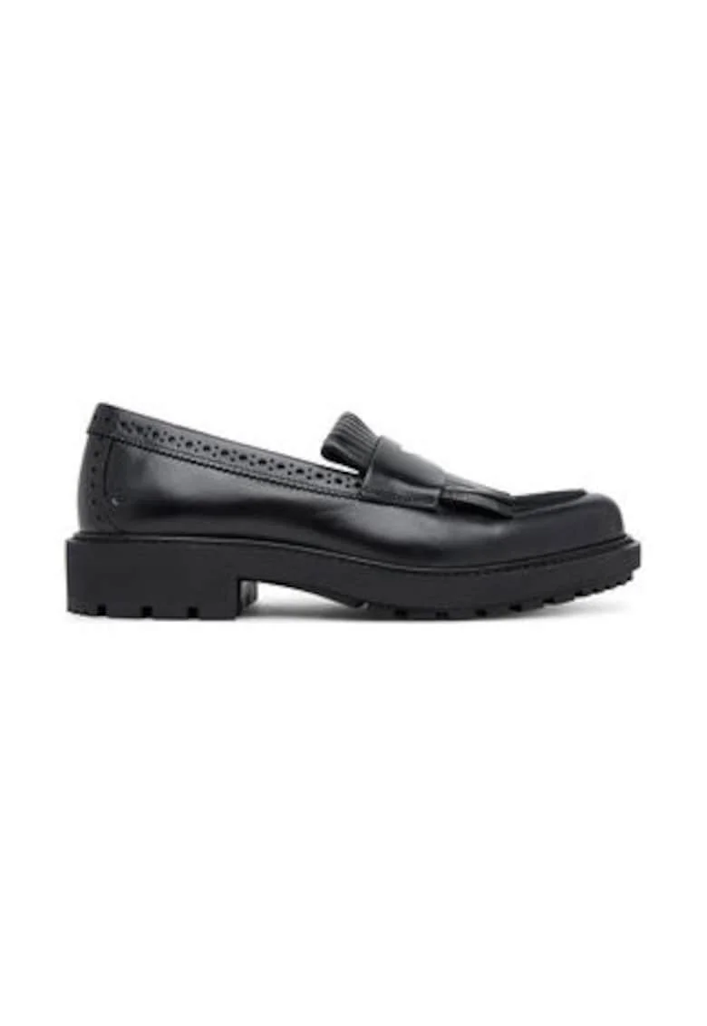 Mocasini dama  piele naturala, negru