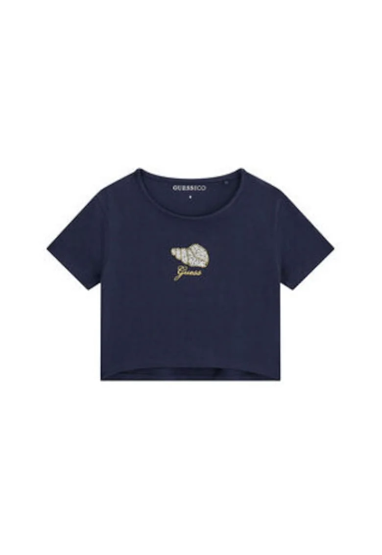 Tricou copii,  grafic, bumbac, Albastru
