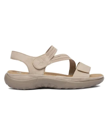 Sandale dama  design confortabil, Bej