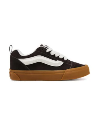 Tenisi unisex 305184900,  Piele naturala, Maro