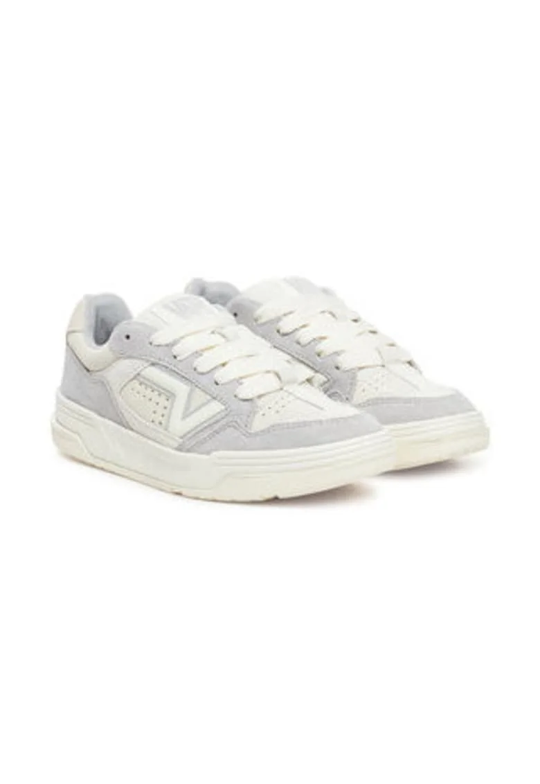 Tenisi unisex 305185204,  Piele naturala, Alb