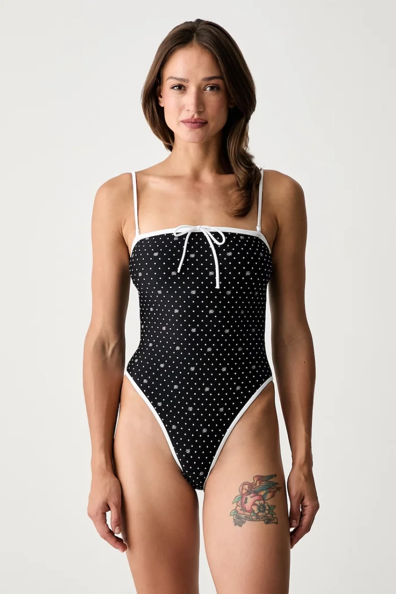 Karl Lagerfeld costum de baie dintr-o singură piesă pentru femei