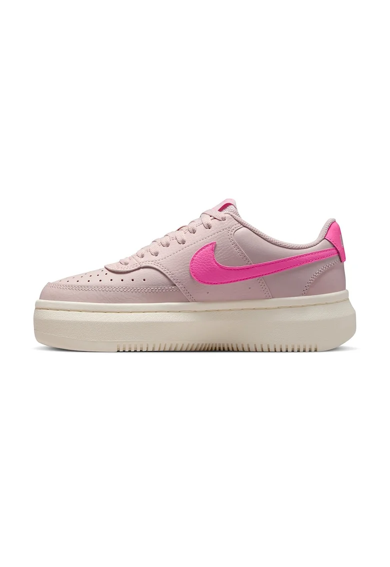 Pantofi sport flatform Court Vision Alta, Roz/Roz prafuit