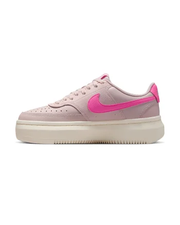 Pantofi sport flatform Court Vision Alta, Roz/Roz prafuit