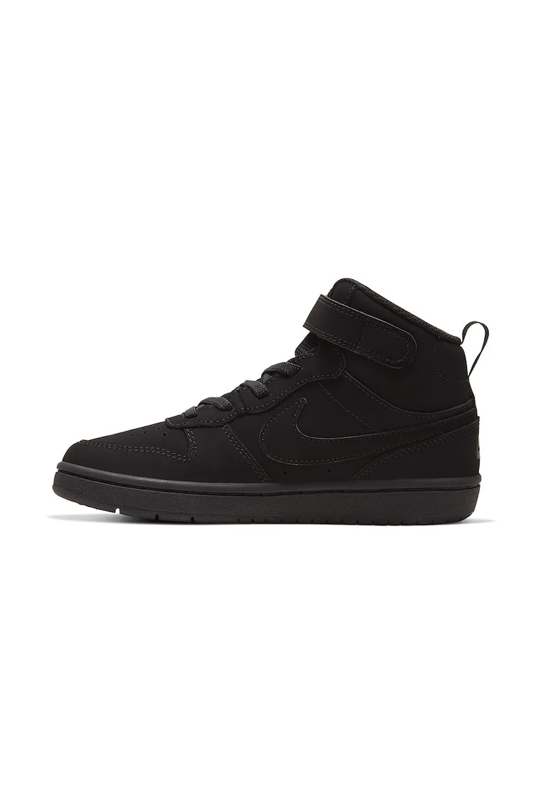 Pantofi sport din piele Court Borough 2, Negru