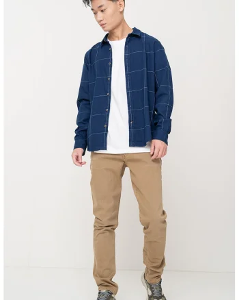 Camasa regular fit cu model in carouri Coventry, Albastru
