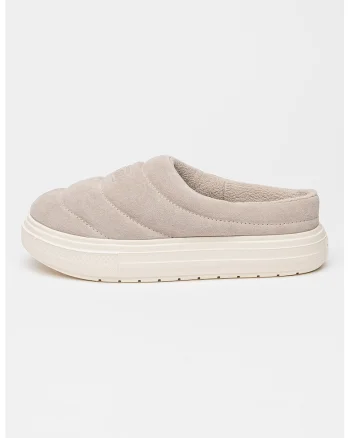 Saboti de piele intoarsa All Star Elements, Maro taupe deschis