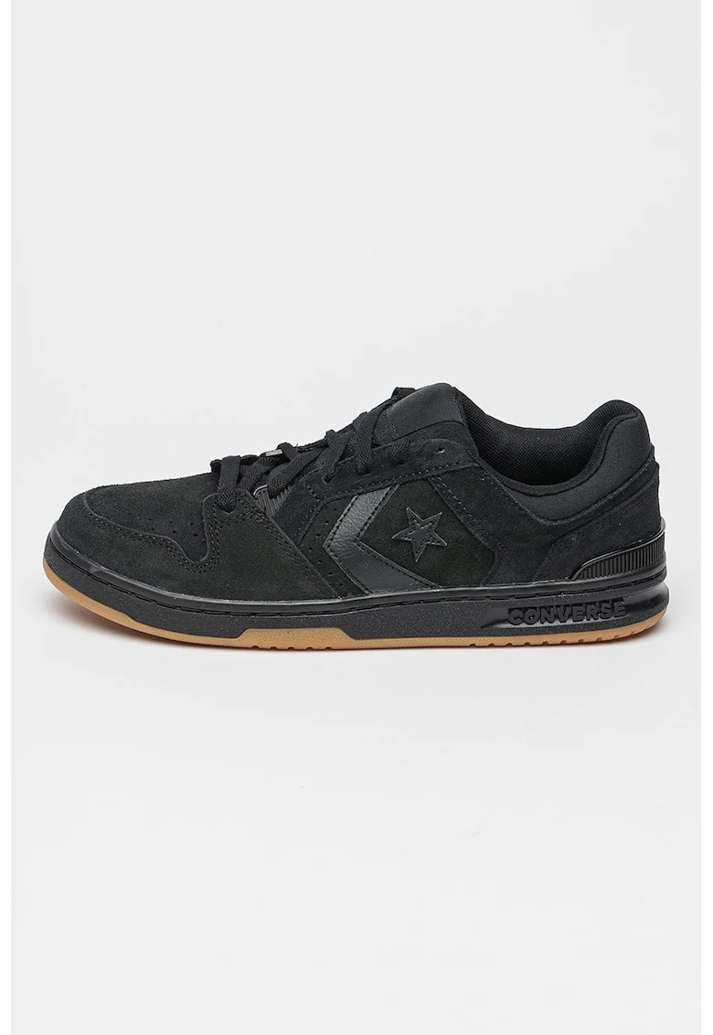 Pantofi sport low-cut de piele intoarsa CL98, Albastru ultramarin
