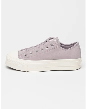 Pantofi sport de piele intoarsa Chuck Taylor All Star Life, Lila