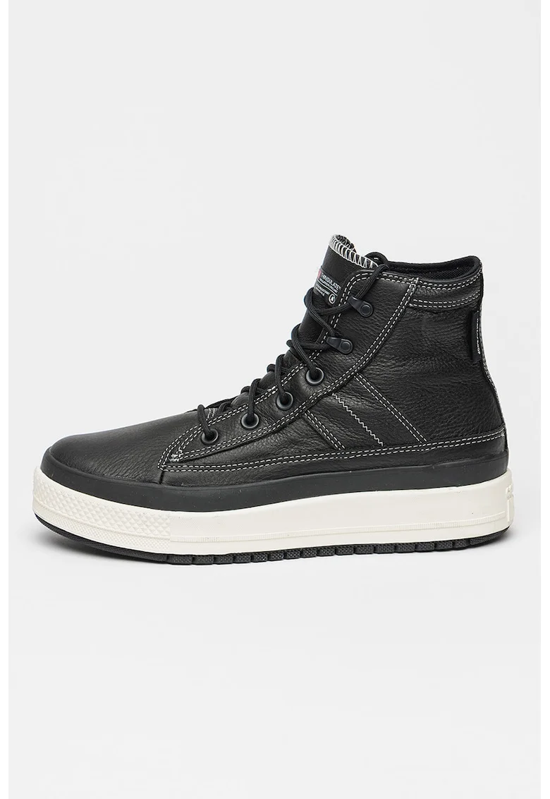 Pantofi sport impermeabili de piele Chuck Taylor All Star Equip, Negru