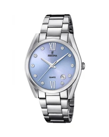 Ceas de dama  F16790/B, Quartz, 37mm, 5ATM