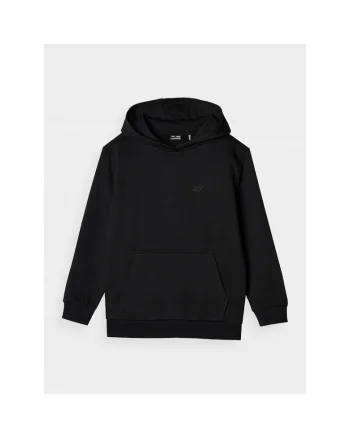 Hanorac baieti,  Bumbac/Poliester, Oversize, Negru