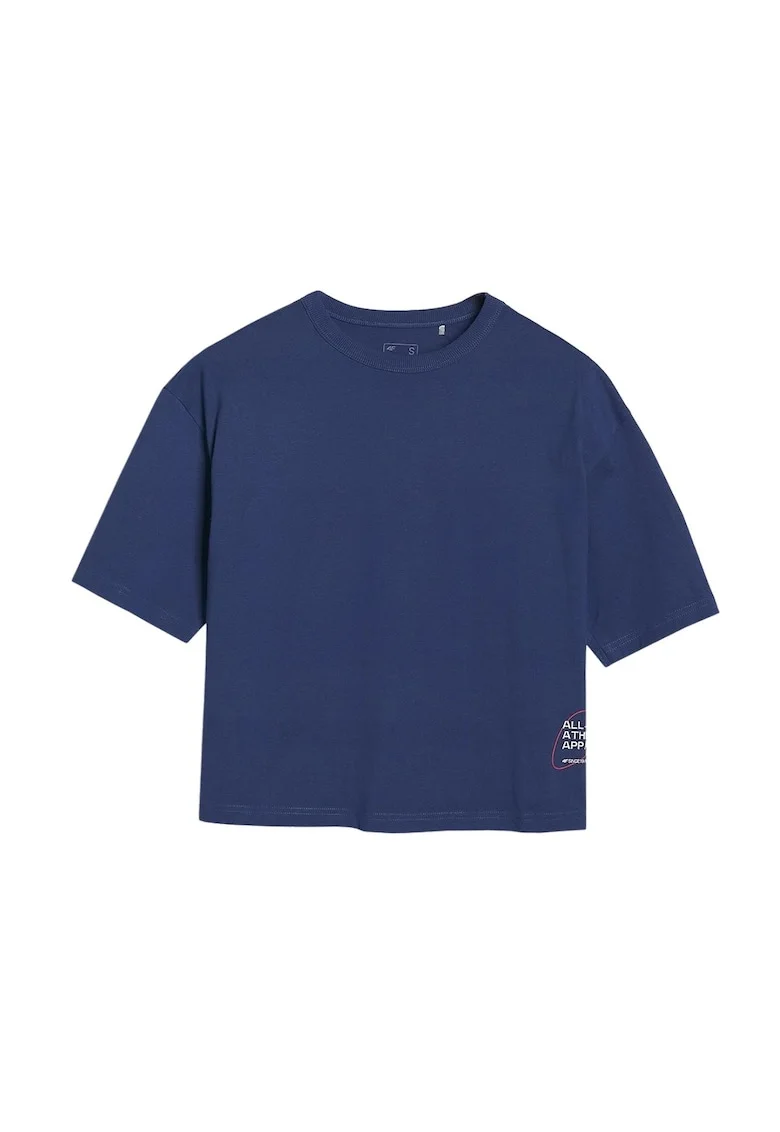 Tricou dama WSS25TTSHF1971-30S, 4F, Bumbac, Bleumarin