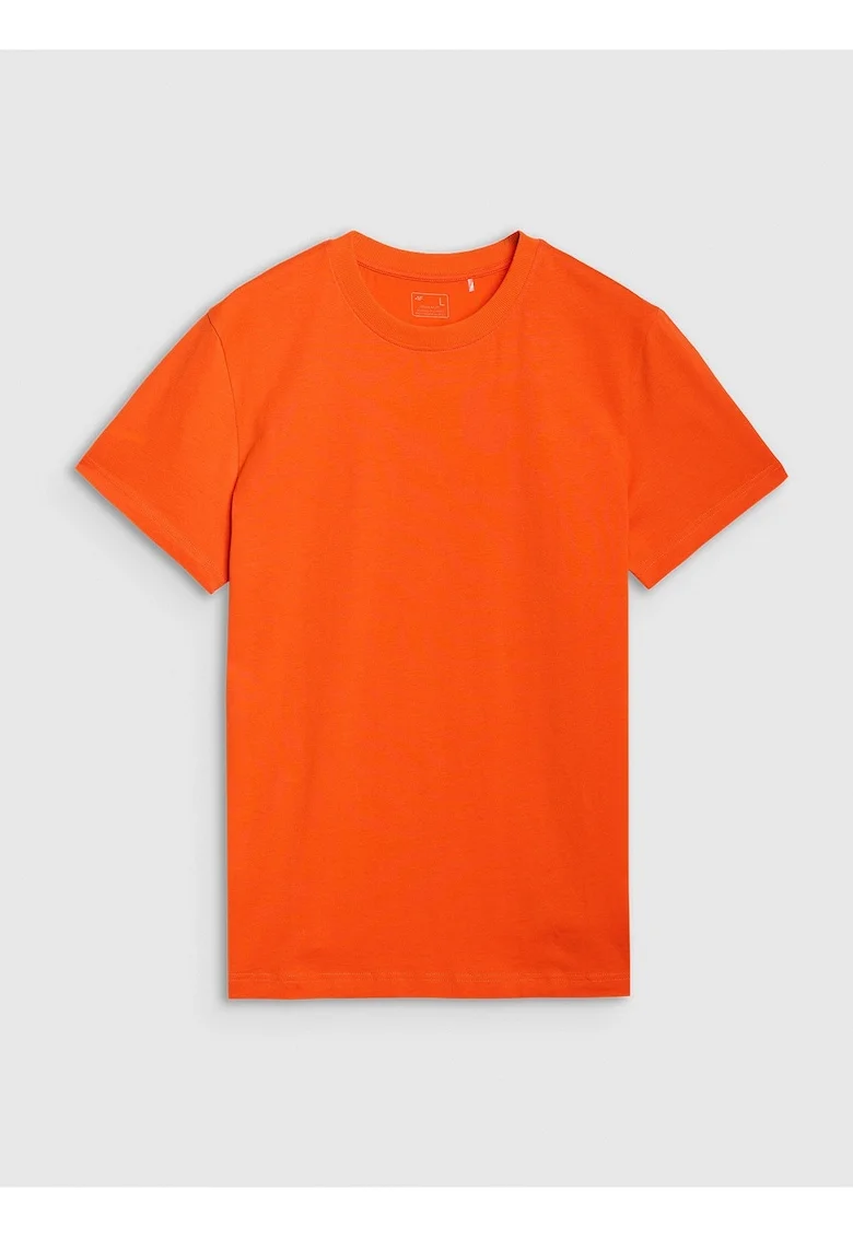 Tricou Barbati  Athletic Apparel, Bumbac 100%, Sportstyle, Portocaliu, Marimi S-3XL