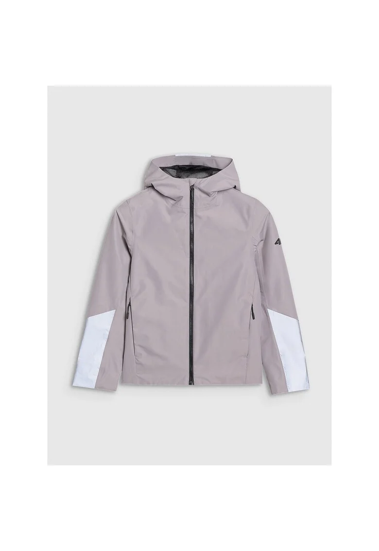 Jacheta de tranzitie copii,  Poliester, membrana 5000, unisex, gri, primavara-vara