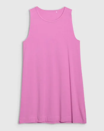 Rochie mini  textil, roz, primavara-vara 2025