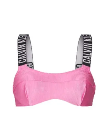 Top de bikini dama  roz
