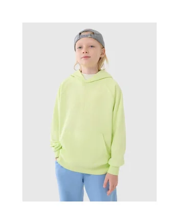 Hanorac copii,  supradimensionat, verde, bumbac 80%
