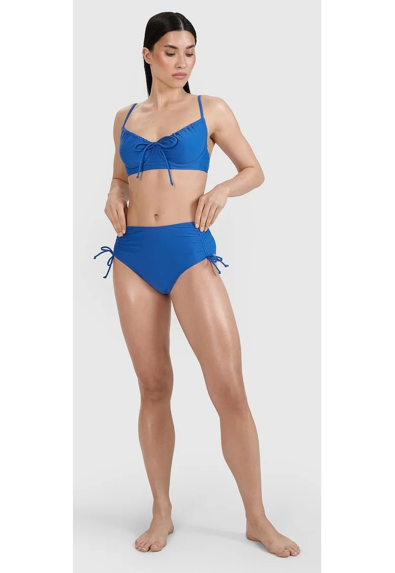 Costum de baie dama,  parte de jos bikini, albastru, sintetic