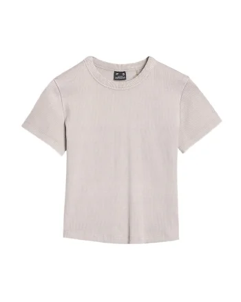 Tricou dama RSS25TTSHF2696-83S, 4F, Bumbac, Bej