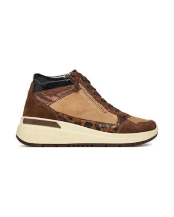 Tenisi de dama,  305490995, piele naturala, maro