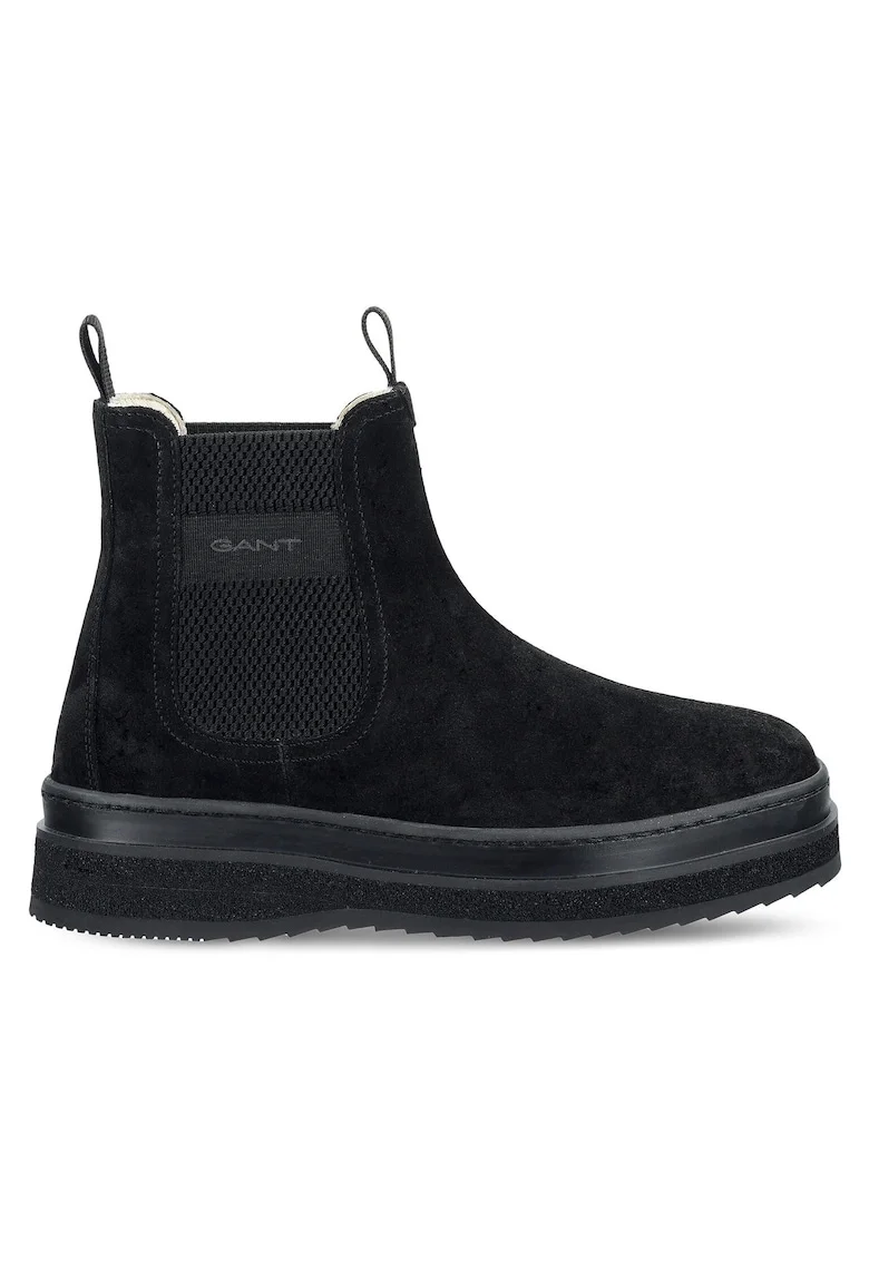 Ghete dama 305603951,  Piele naturala, Negru