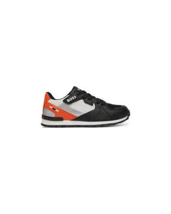 Pantofi baieti 304696176,  Piele ecologica, Negru