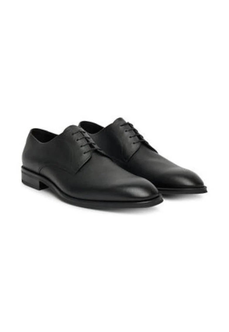Pantofi barbatesti,  piele naturala, negru, confortabili
