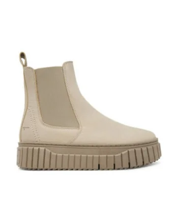 Ghete dama 305246790,  Piele naturala, Bej