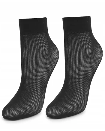 Sosete dama,  Poliamida/Elastan, Negru,