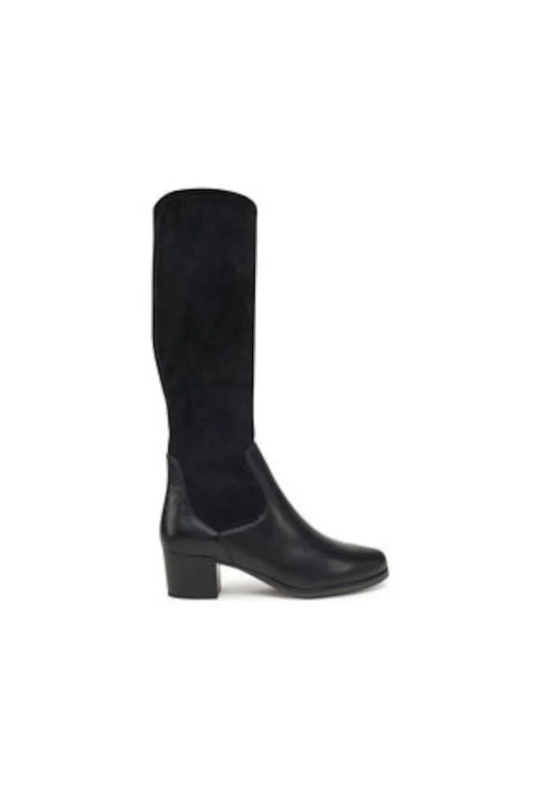 Cizme dama,  piele naturala, Negru
