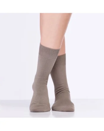 Sosete bumbac 100%  S055, Bej