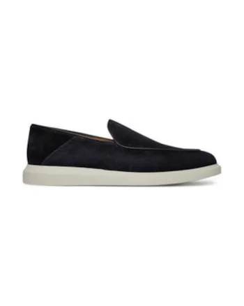 Pantofi barbatesti,  piele naturala, bleumarin