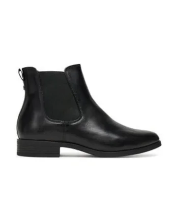 Ghete dama,  piele naturala, negre