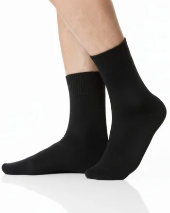 Sosete flausate  S015, Negru