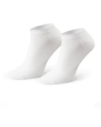 Sosete scurte bumbac  S045, Alb