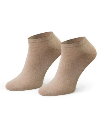 Sosete scurte bumbac  S045, Bej