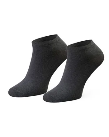 Sosete scurte bumbac  S045, Gri grafit