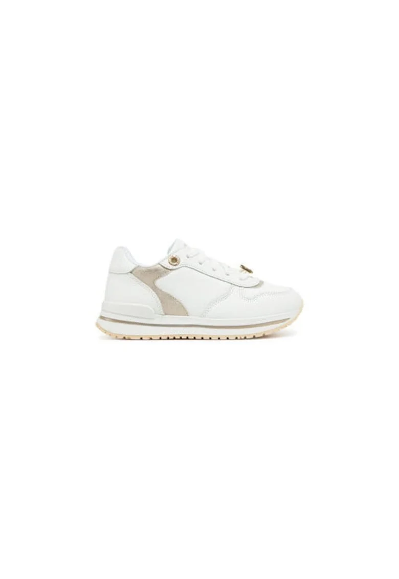 Pantofi fete 305127815,  Piele ecologica, Alb