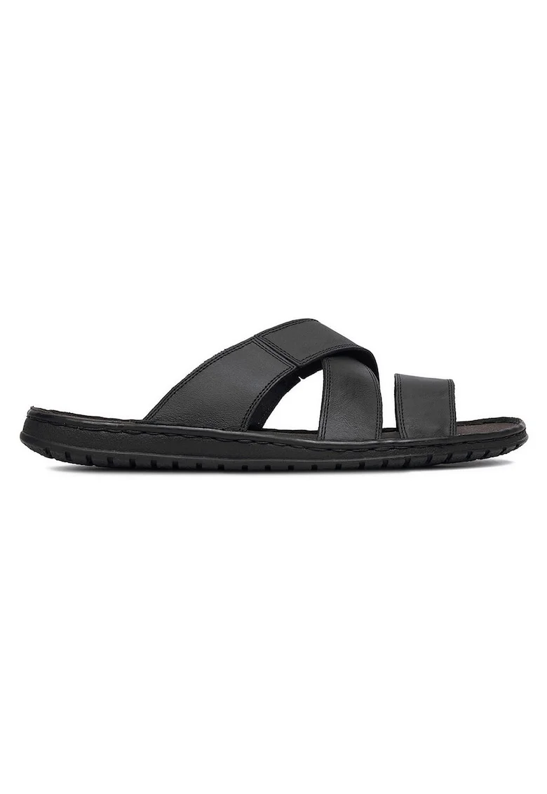 Papuci barbati, Negru