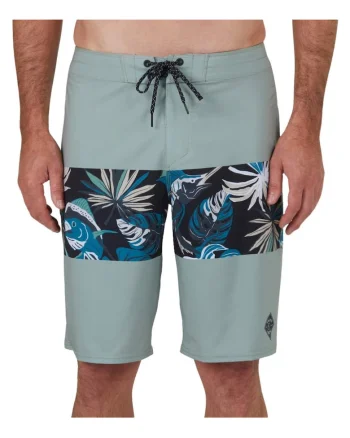 Pantaloni scurti de baie cu imprimeu tropical Topwater