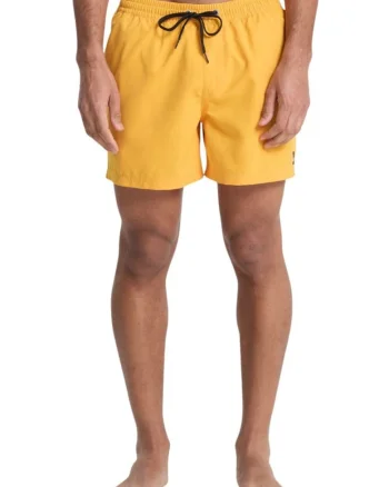 Pantaloni scurti de baie cu model uni Volley