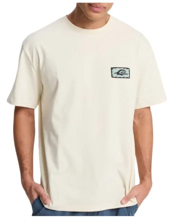 Tricou din bumbac cu imprimeu la spate Serenity Splash